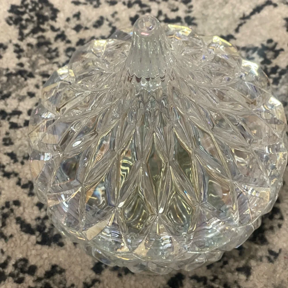 Crystal Glass Decorative Jar - Picture 6 of 6